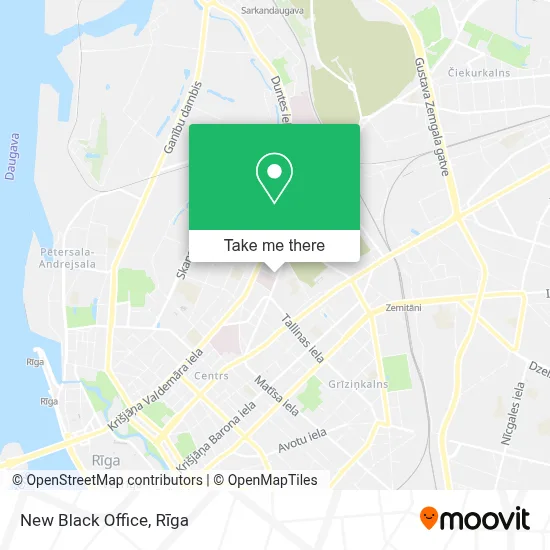 New Black Office map