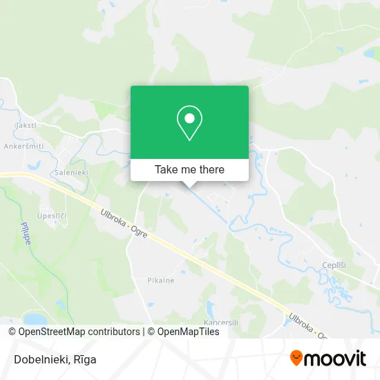 Dobelnieki map