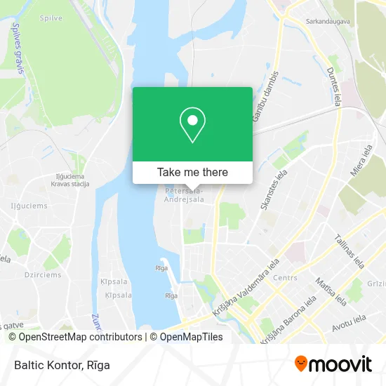 Baltic Kontor map