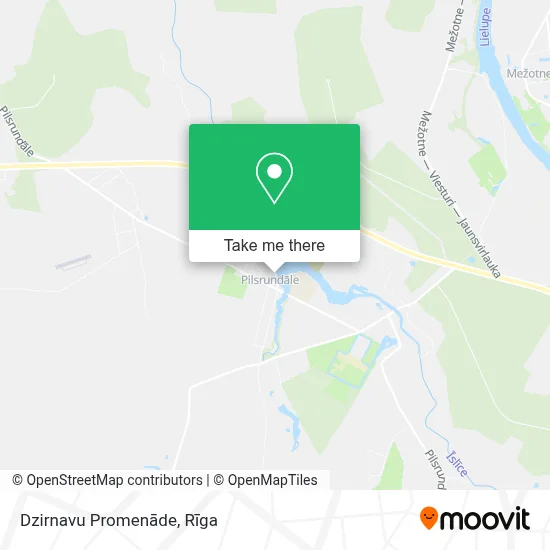Dzirnavu Promenāde map