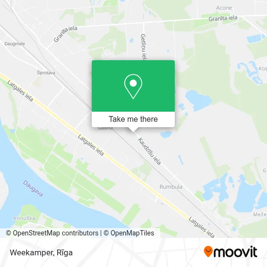 Weekamper map