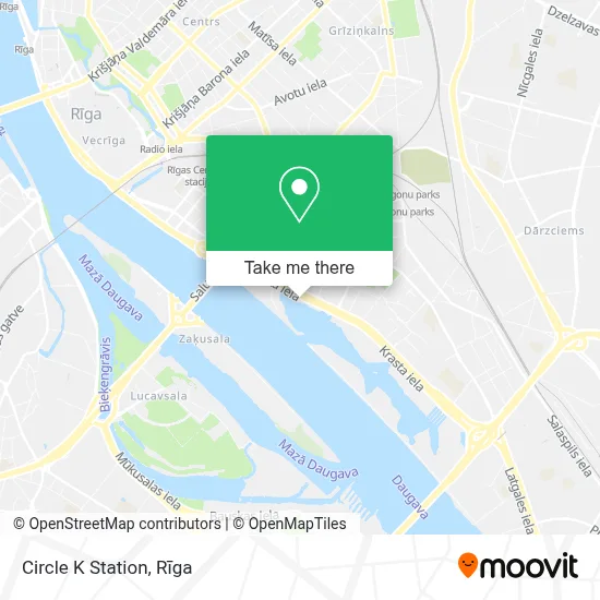 Circle K Station map