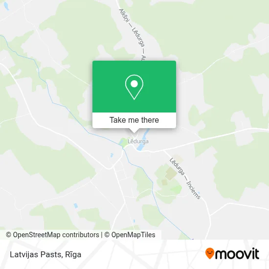 Latvijas Pasts map