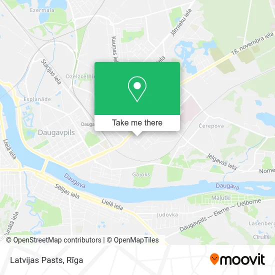 Latvijas Pasts map