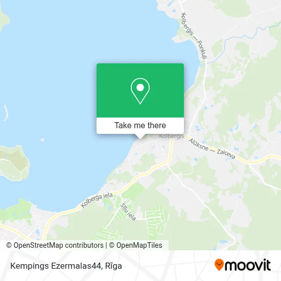 Kempings Ezermalas44 map