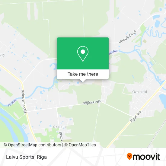 Laivu Sports map