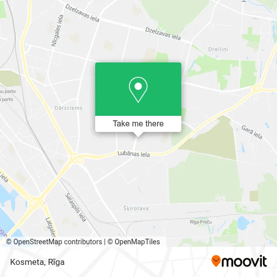 Kosmeta map