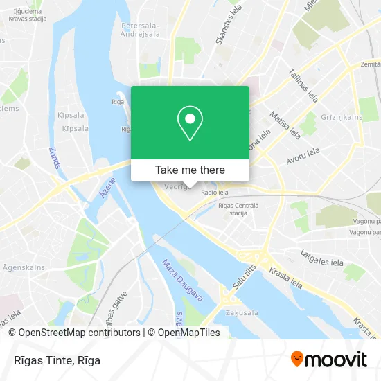 Rīgas Tinte map