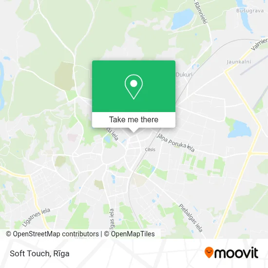 Soft Touch map