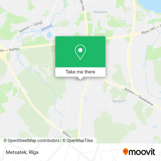 Metsatek map