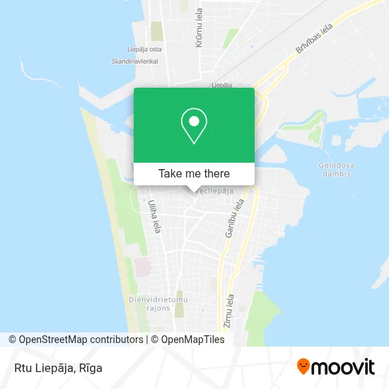 Rtu Liepāja map
