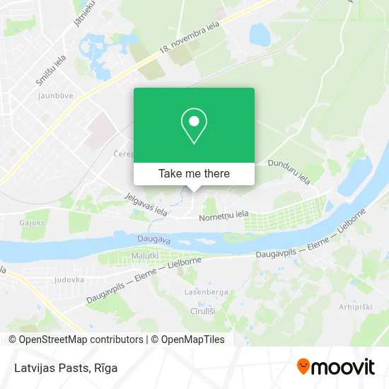 Latvijas Pasts map