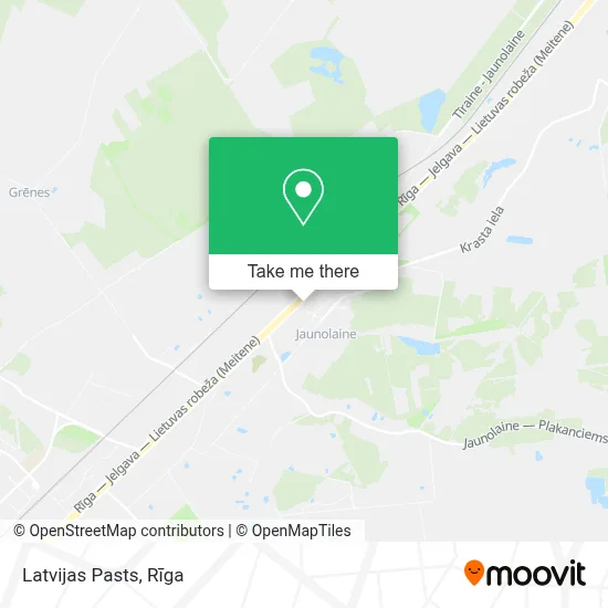 Latvijas Pasts map