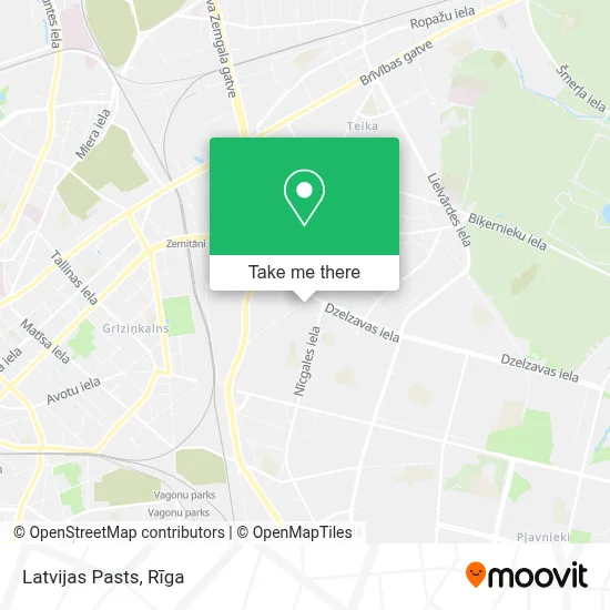 Latvijas Pasts map