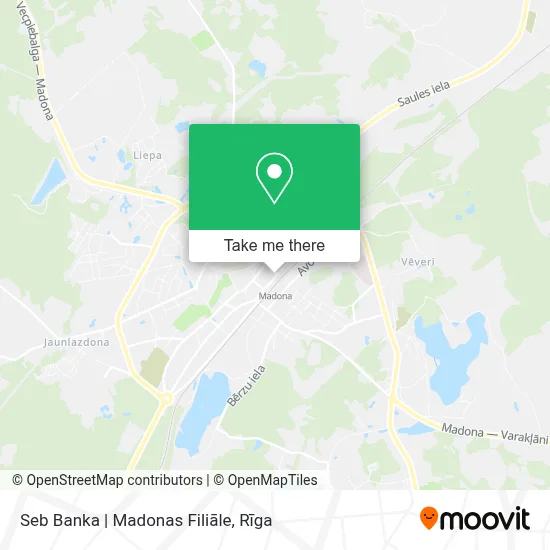 Seb Banka | Madonas Filiāle map