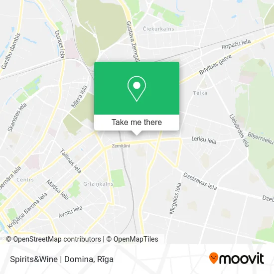 Spirits&Wine | Domina map
