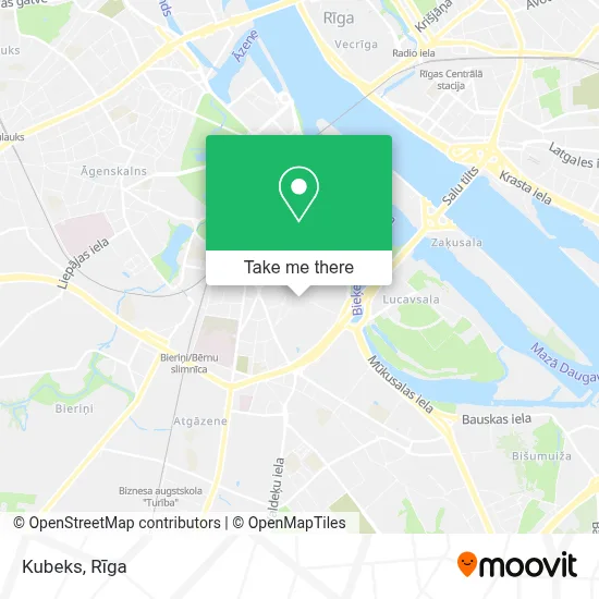 Kubeks map