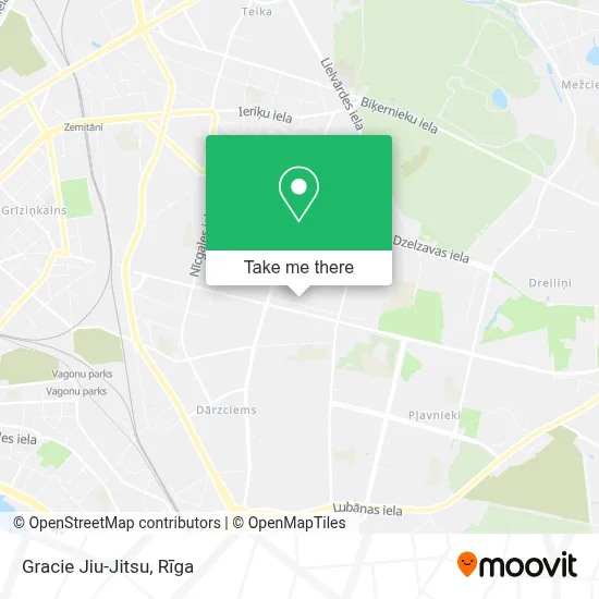 Gracie Jiu-Jitsu map