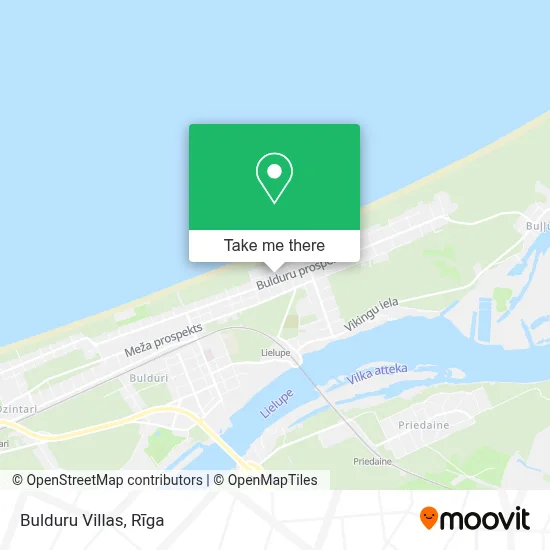 Bulduru Villas map