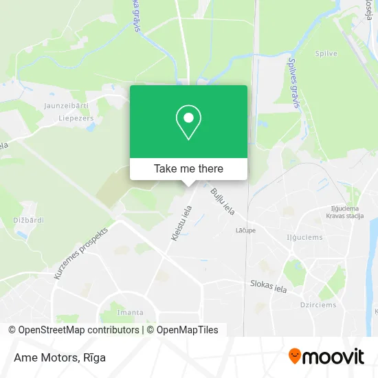 Ame Motors map