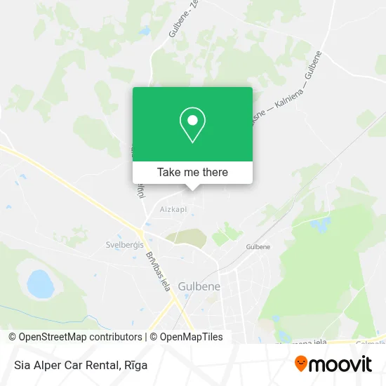 Sia Alper Car Rental map