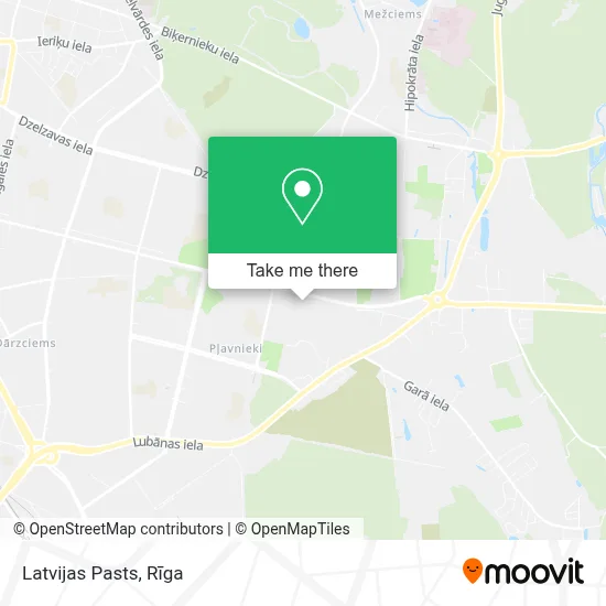 Latvijas Pasts map