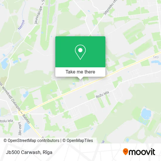 Jb500 Carwash map