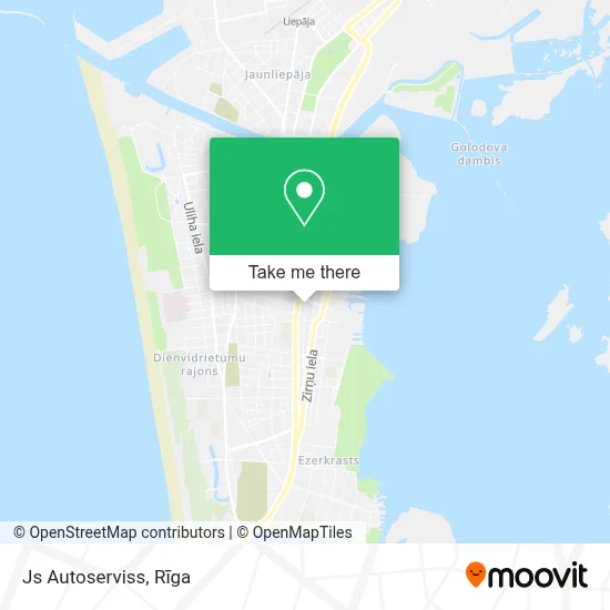 Js Autoserviss map