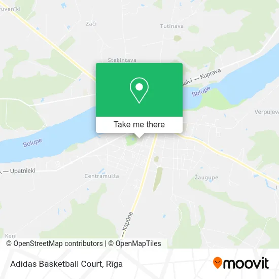 Adidas Basketball Court map