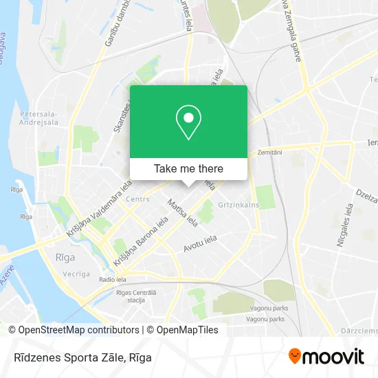 Rīdzenes Sporta Zāle map