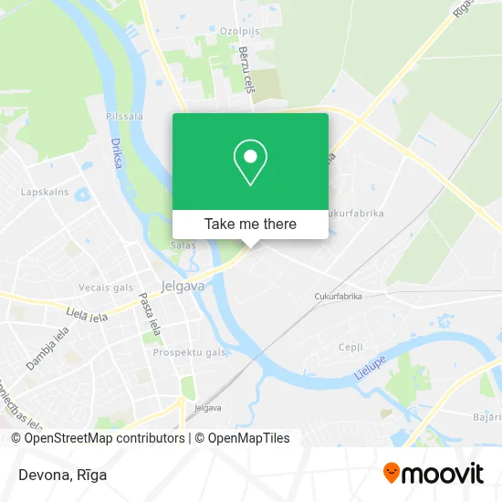 Devona map