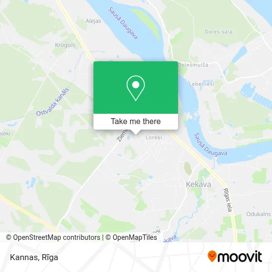 Kannas map