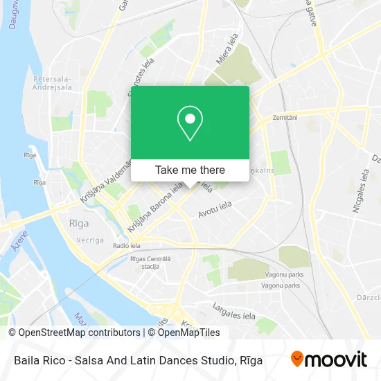 Baila Rico - Salsa And Latin Dances Studio map