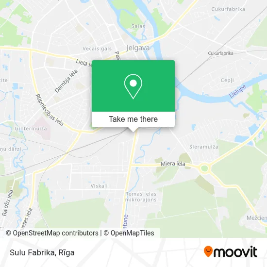 Sulu Fabrika map