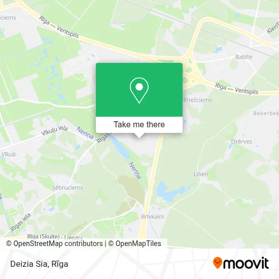 Deizia Sia map