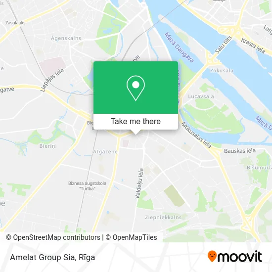 Amelat Group Sia map