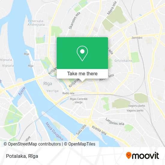 Potalaka map