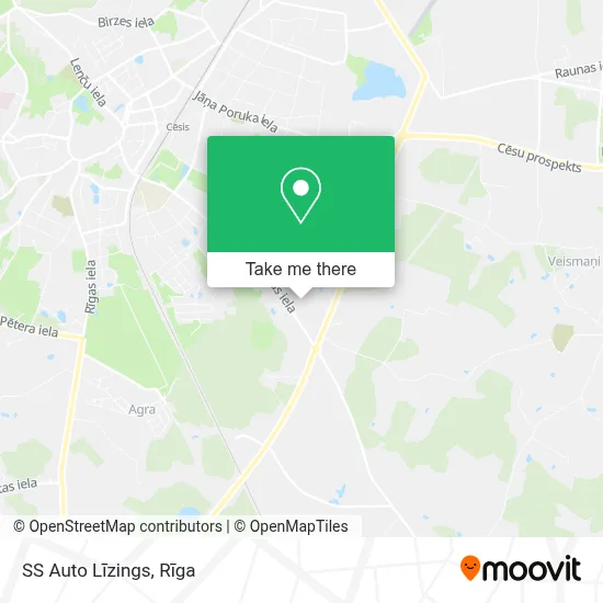 SS Auto Līzings map
