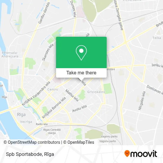 Spb Sportabode map