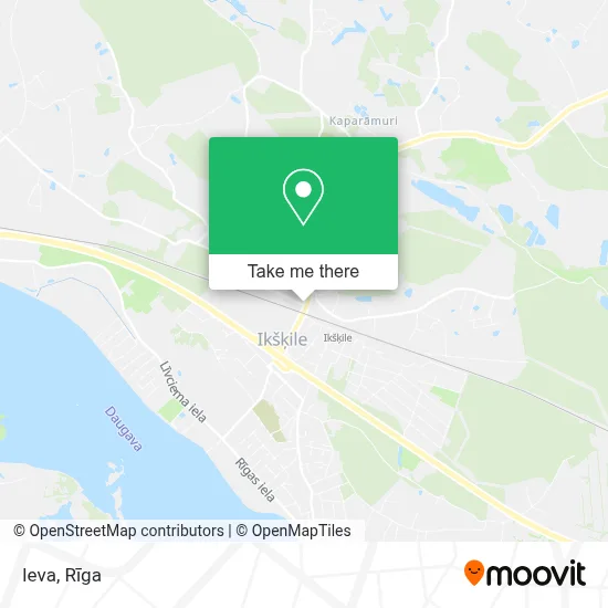 Ieva map