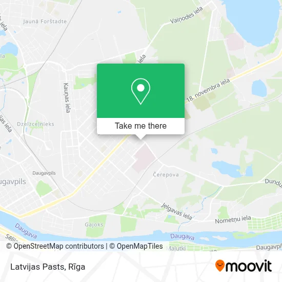 Latvijas Pasts map