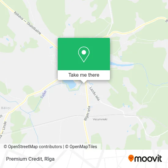 Premium Credit map
