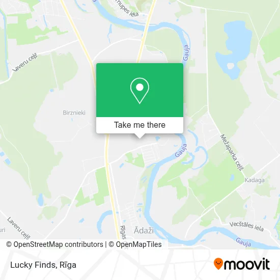 Lucky Finds map