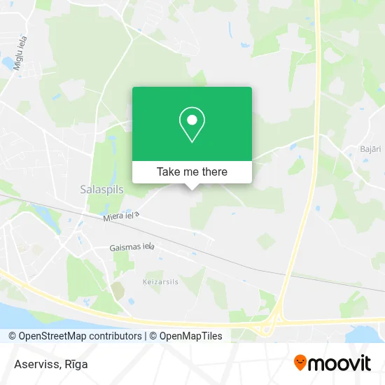 Aserviss map