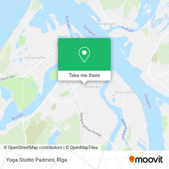 Yoga Studio Padmini map