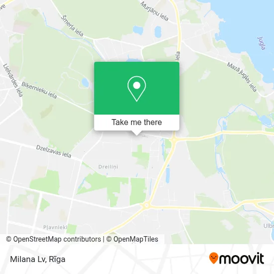 Milana Lv map