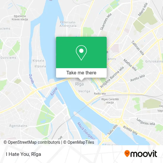 I Hate You map