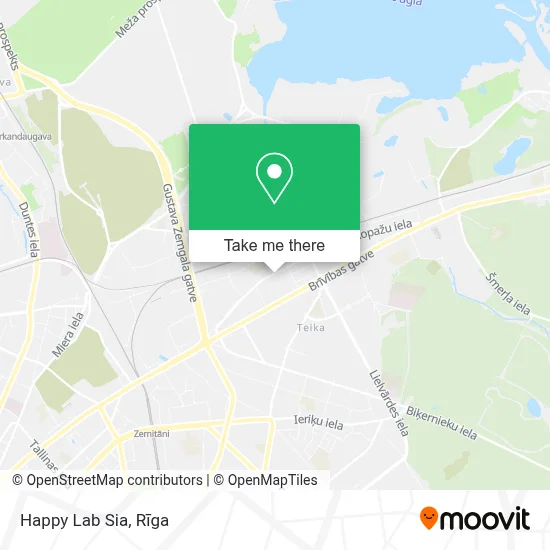 Happy Lab Sia map