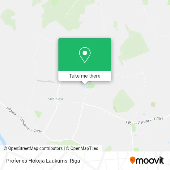 Profenes Hokeja Laukums map