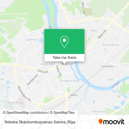 Rebeka Skaistumkopsanas Salons map